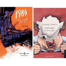 Türkiye İş Bankası Kültür Yayınları George Orwell 1984 (Illüstrasyonlu) +1 Adet Kitap Set