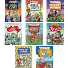 Metin Özdamarlar Ali Kuşçu & Sönmeyen Bilim Güneşi +7 Adet Kitap Set