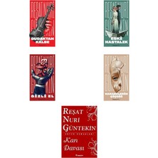 İnkılap Kitabevi Reşat Nuri Güntekin Dudaktan Kalbe +4 Adet Kitap Set