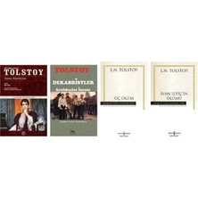 İletişim Yayınları Lev N. Tolstoy Anna Karenina +3 Adet Kitap Set