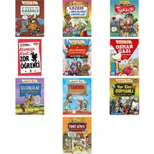 Metin Özdamarlar Alp Arslanın Yolu Anadolu +9 Adet Kitap Set