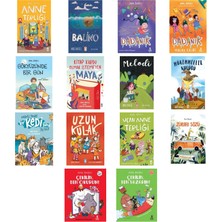 Anıl Basılı Anne Terliği +13 Adet Kitap Set