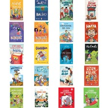 Anıl Basılı Anne Terliği +19 Adet Kitap Set