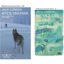Türkiye İş Bankası Kültür Yayınları Jack London Ateş Yakmak +1 Adet Kitap Set