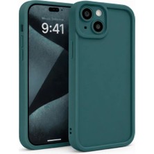 Fenza iPhone 13 Uyumlu Kamera Çıkıntılı Mat Silikon Telefon Kılıfı