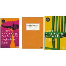 Can Yayınları Albert Camus Başkaldıran Insan (Yeni Kapak) +2 Adet Kitap Set