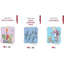 Can Çocuk Yayınları Roald Dahl Büyülü Parmak +2 Adet Kitap Set