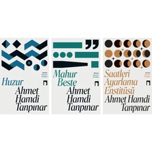 Dergah Yayınları Ahmet Hamdi Tanpınar Huzur +2 Adet Kitap Set