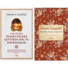 Çelik Yayınevi Imam Gazali Cah ve Riya Insanı Helaka Götüren Hal ve +1 Adet Kitap Set