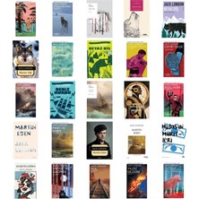 Türkiye İş Bankası Kültür Yayınları Jack London Ademden Önce +24 Adet Kitap Set
