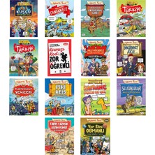 Metin Özdamarlar Ali Kuşçu & Sönmeyen Bilim Güneşi +13 Adet Kitap Set