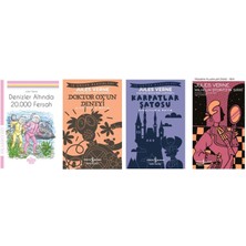 Matara Çocuk Jules Verne Denizler Altında 20.000 Fersah  Genç Kla +3 Adet Kitap Set