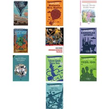 Türkiye İş Bankası Kültür Yayınları Jules Verne Balonla Beş Hafta +9 Adet Kitap Set