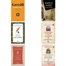 Imam Gazali Hakikat Arayışı & El-Münkız Mine'd-Dalal +5 Adet Kitap Set