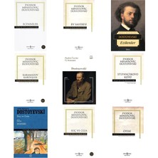 Türkiye İş Bankası Kültür Yayınları Fyodor Mihailoviç Dostoyevski Ecinniler (Karton Kapak) +8 Adet Kitap Set