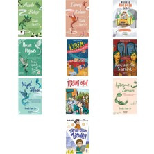 Cezve Kitap Funda Uçuk Er Asude Bahçe +9 Adet Kitap Set