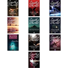 Altın Kitaplar Agatha Christie Acı Kahve +9 Adet Kitap Set
