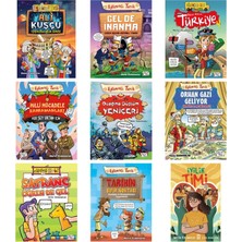 Metin Özdamarlar Ali Kuşçu & Sönmeyen Bilim Güneşi +8 Adet Kitap Set