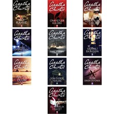 Altın Kitaplar Agatha Christie Acı Kahve +9 Adet Kitap Set