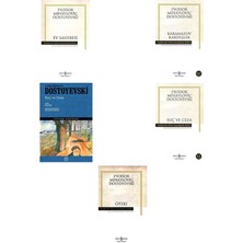Türkiye İş Bankası Kültür Yayınları Fyodor Mihailoviç Dostoyevski Ev Sahibesi (Karton Kapak) +4 Adet Kitap Set