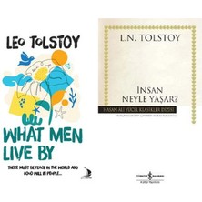 Lev N. Tolstoy What Men Live By +1 Adet Kitap Set