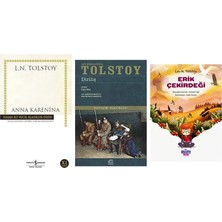 Türkiye İş Bankası Kültür Yayınları Lev N. Tolstoy Anna Karenina (Ciltsiz) +2 Adet Kitap Set