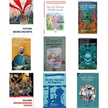 Jules Verne Balonla Beş Hafta +8 Adet Kitap Set