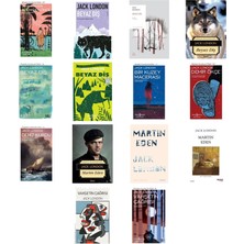 Türkiye İş Bankası Kültür Yayınları Jack London Ademden Önce +13 Adet Kitap Set