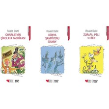 Can Çocuk Yayınları Roald Dahl Charlie'nin Çikolata Fabrikası (Ciltsiz) +2 Adet Kitap Set