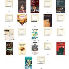 Türkiye İş Bankası Kültür Yayınları Lev N. Tolstoy Aile Mutluluğu (Karton Kapak) +21 Adet Kitap Set