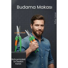 Creatividad Solutions Çelik Budama ve Bağ Makası – Ergonomik Titanyum Kaplama Profesyonel Bahçıvan Serisi