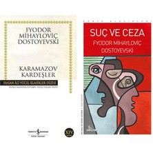 Türkiye İş Bankası Kültür Yayınları Fyodor Mihailoviç Dostoyevski Karamazov Kardeşler (Ciltsiz) +1 Adet Kitap Set