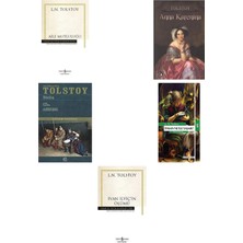 Türkiye İş Bankası Kültür Yayınları Lev N. Tolstoy Aile Mutluluğu (Karton Kapak) +4 Adet Kitap Set
