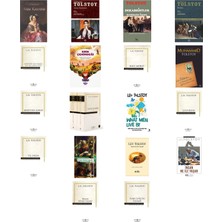 Dorlion Yayınları Lev N. Tolstoy Anna Karenina +17 Adet Kitap Set