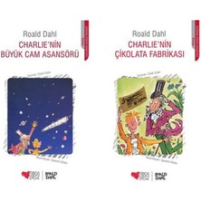 Can Çocuk Yayınları Roald Dahl Charlie'nin Büyük Cam Asansörü +1 Adet Kitap Set