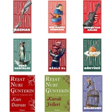 İnkılap Kitabevi Reşat Nuri Güntekin Acımak +8 Adet Kitap Set