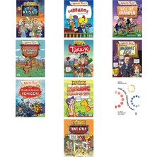 Metin Özdamarlar Ali Kuşçu & Sönmeyen Bilim Güneşi +9 Adet Kitap Set