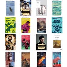 Türkiye İş Bankası Kültür Yayınları Jack London Ateş Yakmak +15 Adet Kitap Set