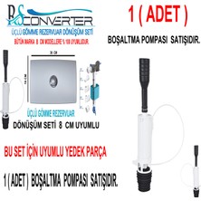 Rsconverter Üçlü Dönüşüm Seti 8 cm Iç Takım Boşaltma Pompası