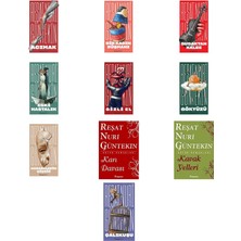 İnkılap Kitabevi Reşat Nuri Güntekin Acımak +9 Adet Kitap Set