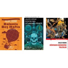 Türkiye İş Bankası Kültür Yayınları Jules Verne Balonla Beş Hafta (Kısaltılmış Metin) +2 Adet Kitap Set