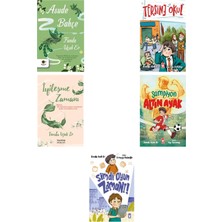 Cezve Kitap Funda Uçuk Er Asude Bahçe +4 Adet Kitap Set