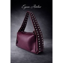 Egem Atelier Zımbalı Kol Çantası