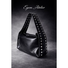 Egem Atelier Zımbalı Kol Çantası