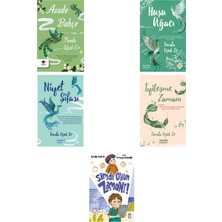 Cezve Kitap Funda Uçuk Er Asude Bahçe +4 Adet Kitap Set