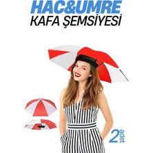 Creatividad Solutions Hac Umre Kafa Şemsiyesi Güneş Koruma Şemsiyesi 2 Adet 721726