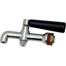 Süppürge Semaver Ile Uyumlu Musluğu - Demir, 8X4CM