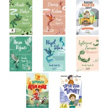 Cezve Kitap Funda Uçuk Er Asude Bahçe +7 Adet Kitap Set