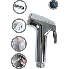 Özgürce Krom Taharet Musluk ve El Duşu Seti, Hijyenik Kullanım Için Tasarlandı