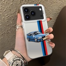 HONTINGA iPhone 17 Pro Max ile Uyumlu Kılıfı Silikon Kenar Sert Arka Düşüme Önleyici Basitlik Anti Düşme Kamera Korumali Bmw Desen Telefon Kılıfı Kadın ve Erkek Için Uygundur K1-0590